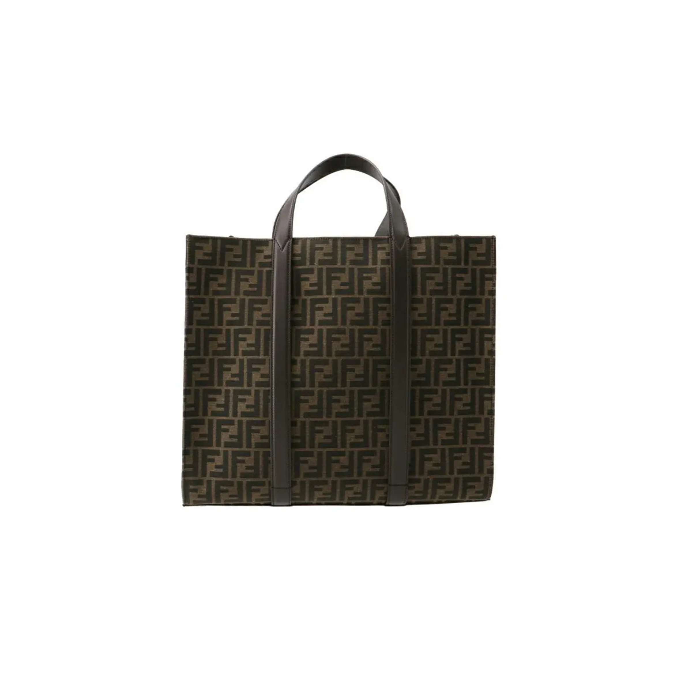 F**di ff jacquard shopper fabric multicolor 7va390ag0mf19kw (42*35*19cm)